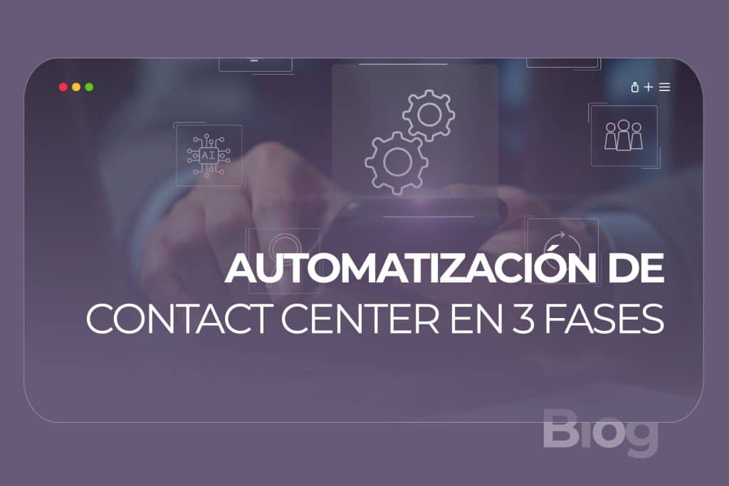 Automatización de Contact Center en 3 fases